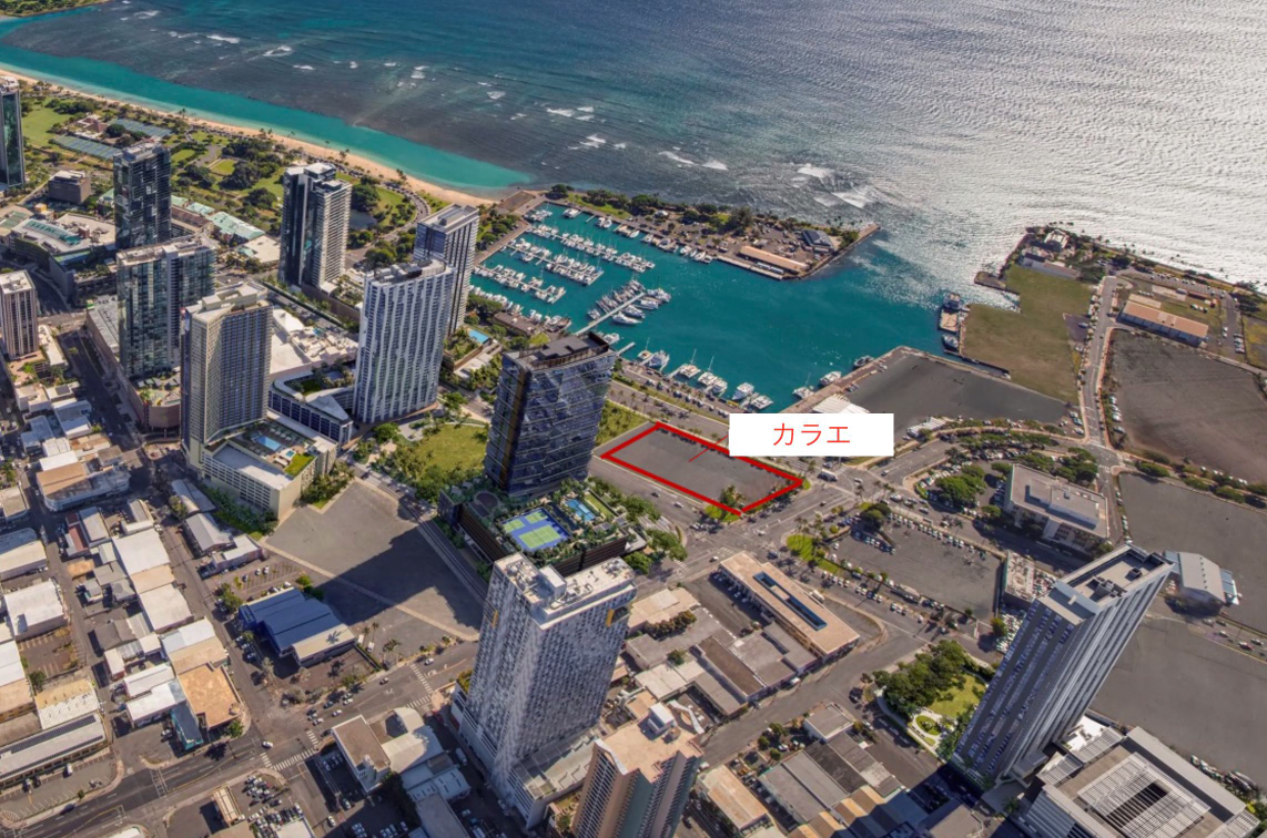 カラエ航空写真